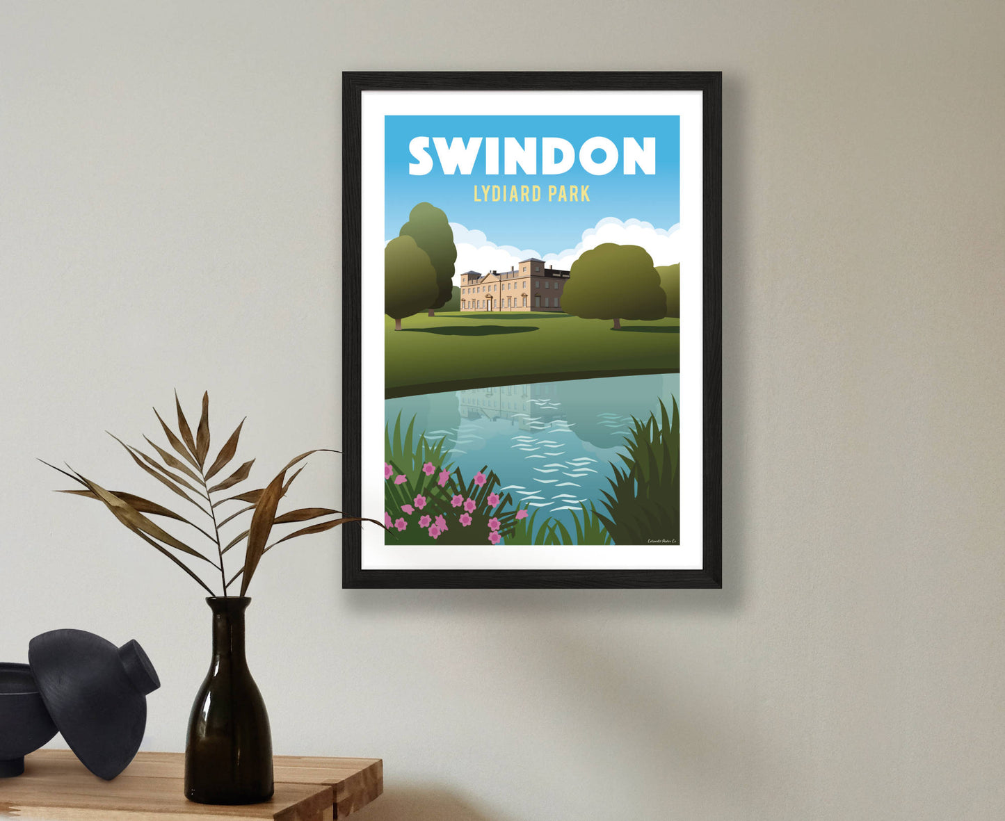 Swindon Lydiard Park Poster