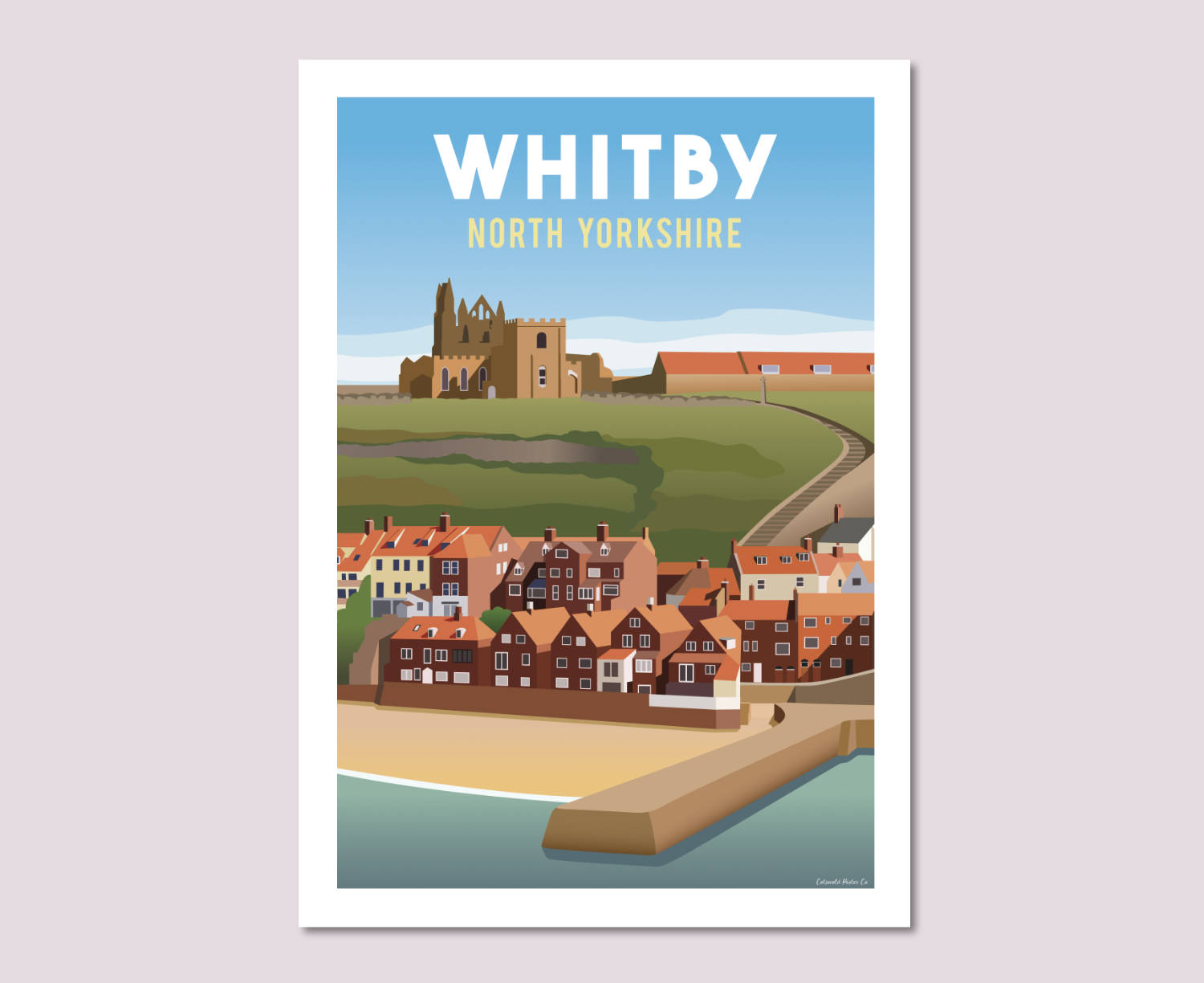 Whitby Poster design