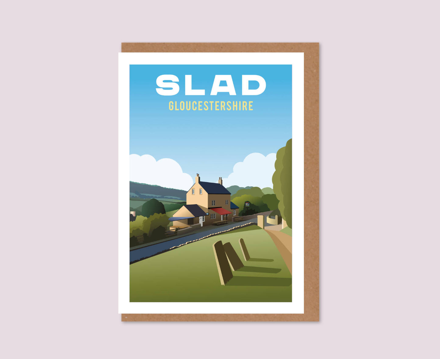 Slad greeting card