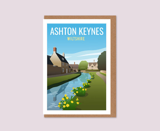 Ashton Keynes Greeting Card Design