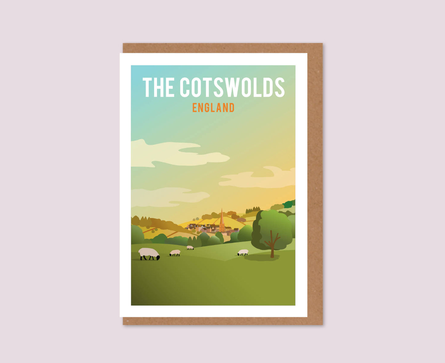 The Cotswolds Greeting Card Art