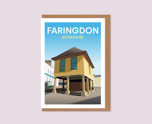 Faringdon Greeting Card Design