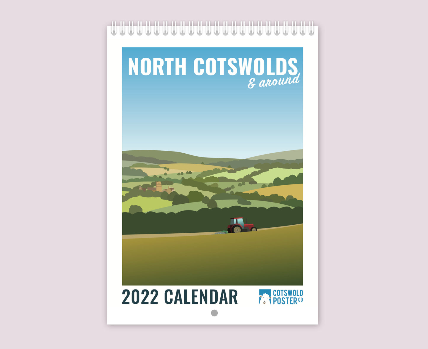 North Cotswolds 2022 Calendar front cover