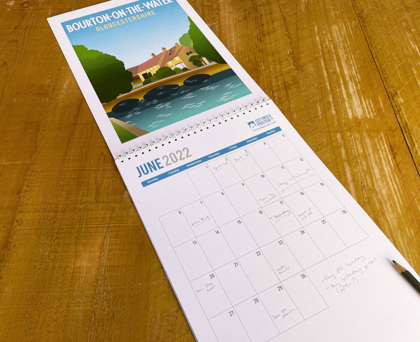North Cotswolds & Around 2022 Calendar