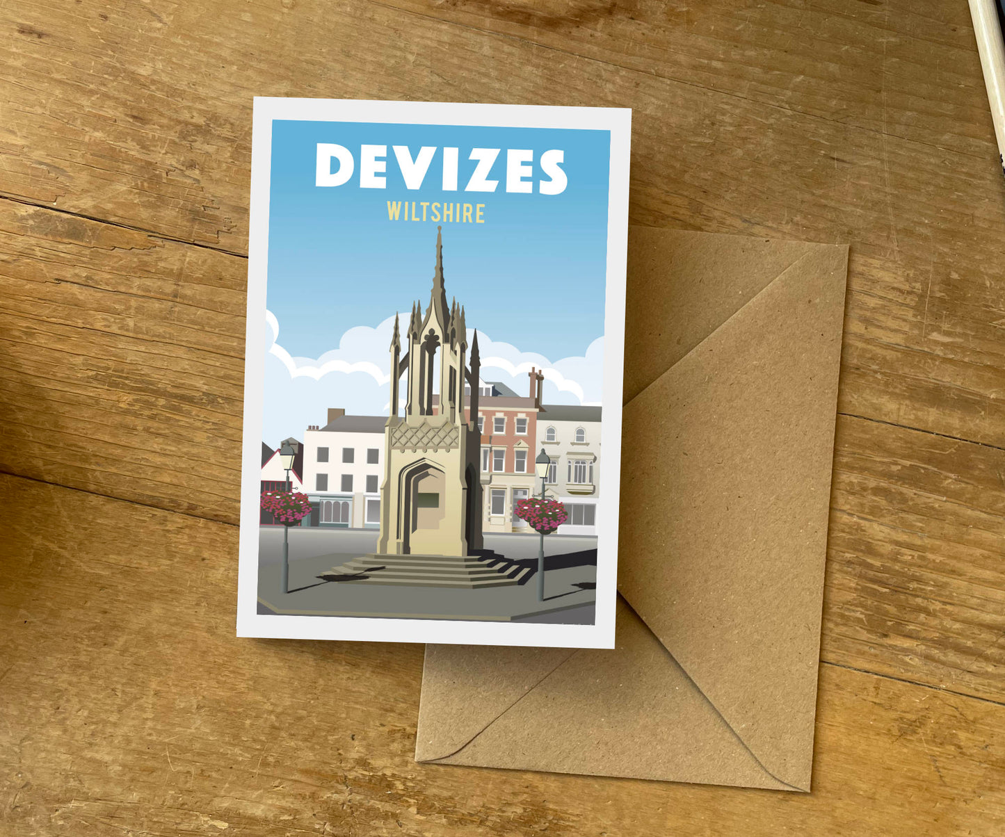 Devizes Greeting Card Market Cross