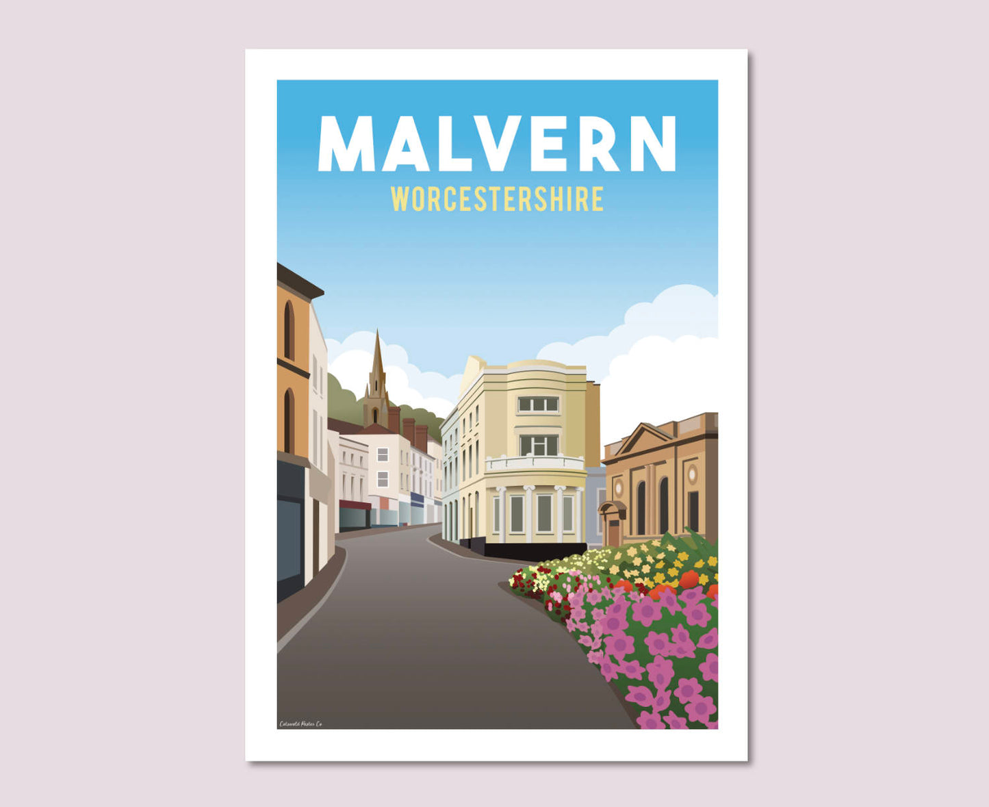 Malvern Poster Artwork
