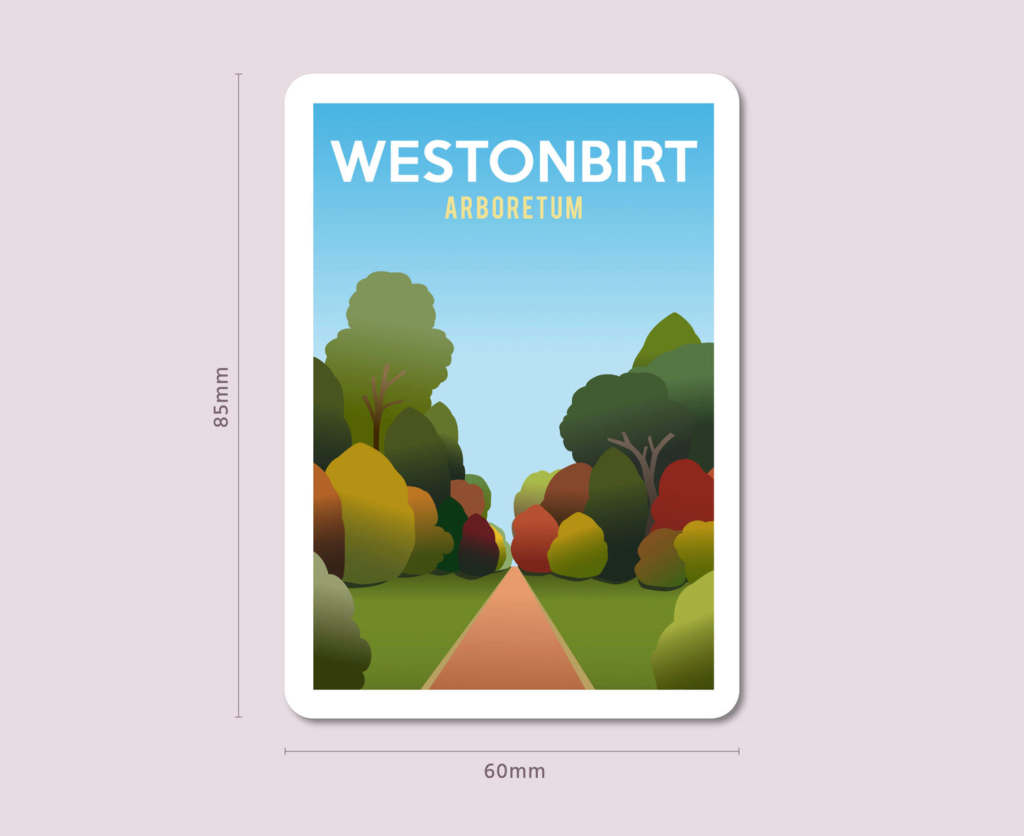 Westonbirt Arboretum Fridge Magnet
