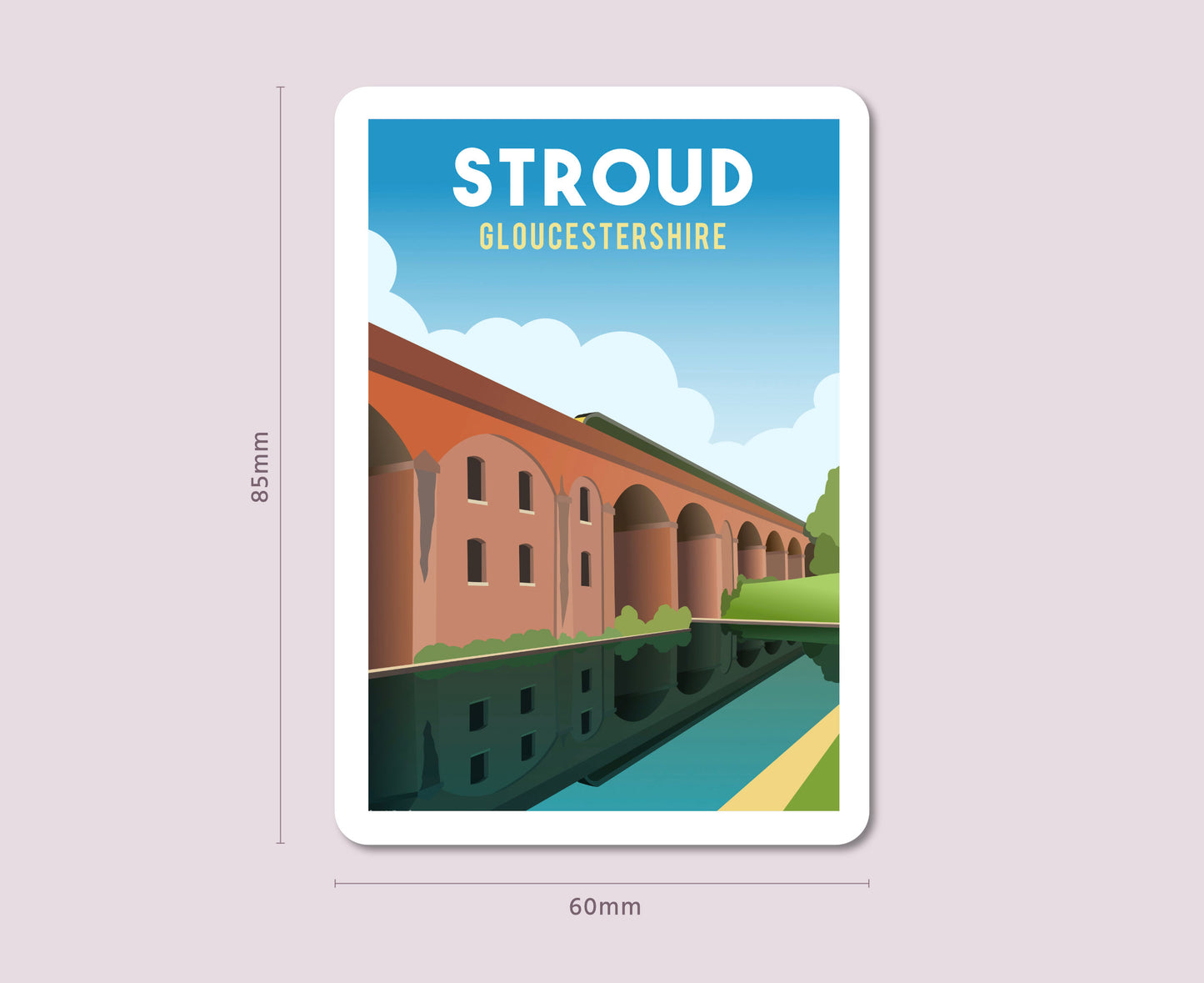 Stroud fridge magnet