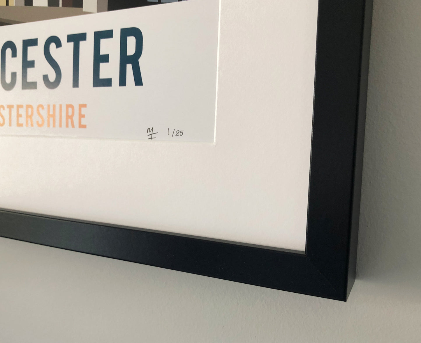Cirencester Church Sunset Poster close up