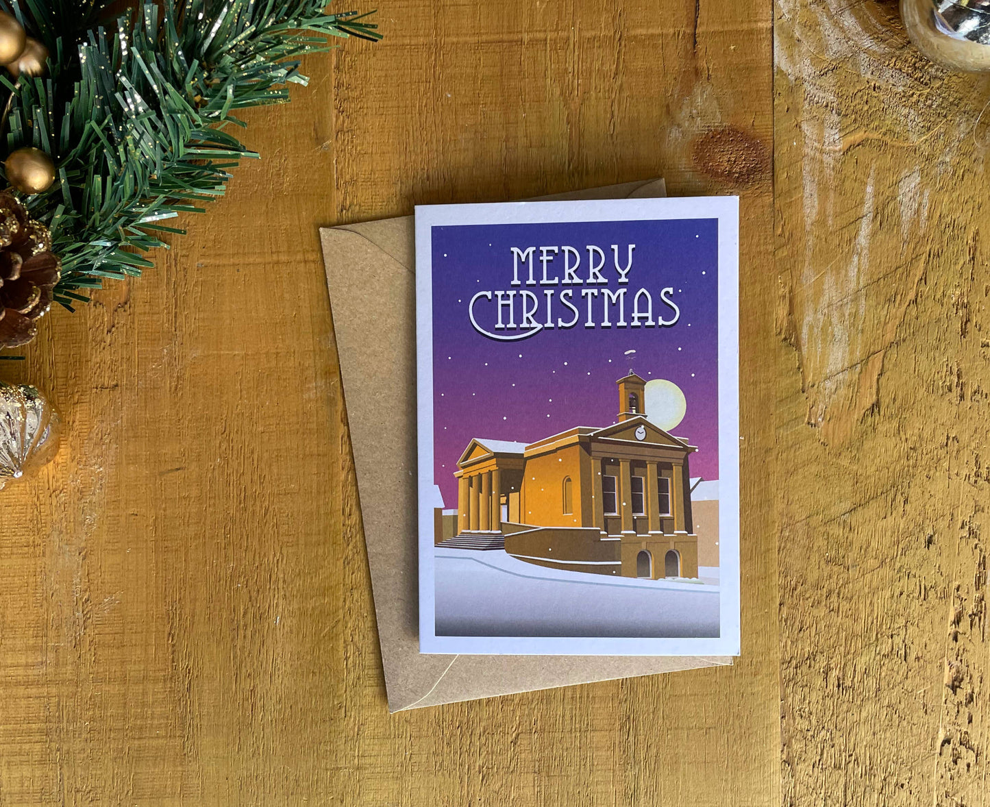 Chipping Norton Winter Snow Christmas Card
