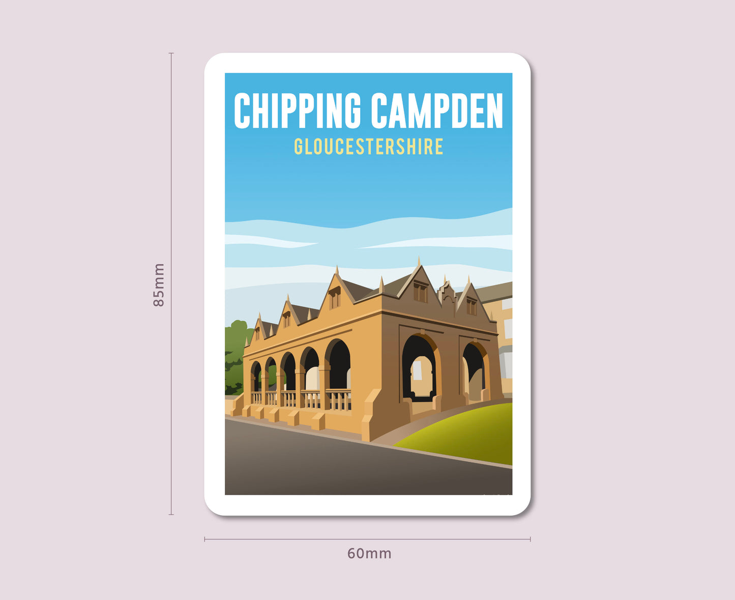 Chipping Campden fridge magnet