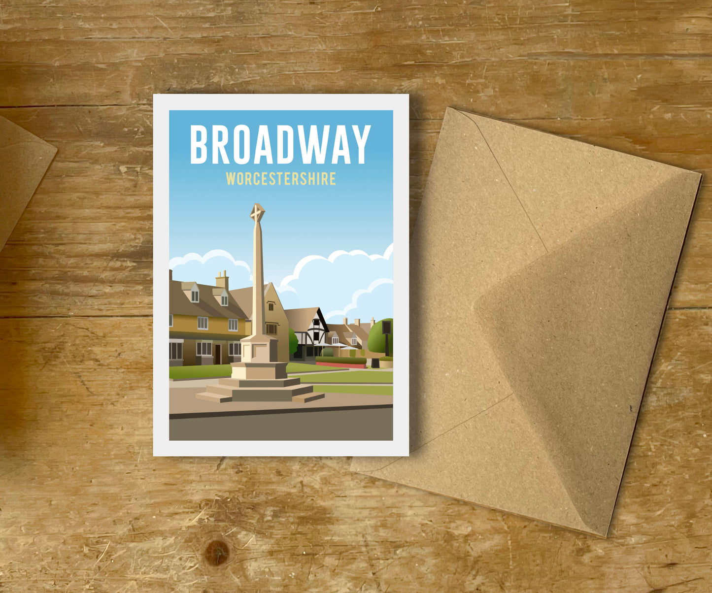 Broadway Greeting Card Vintage Style