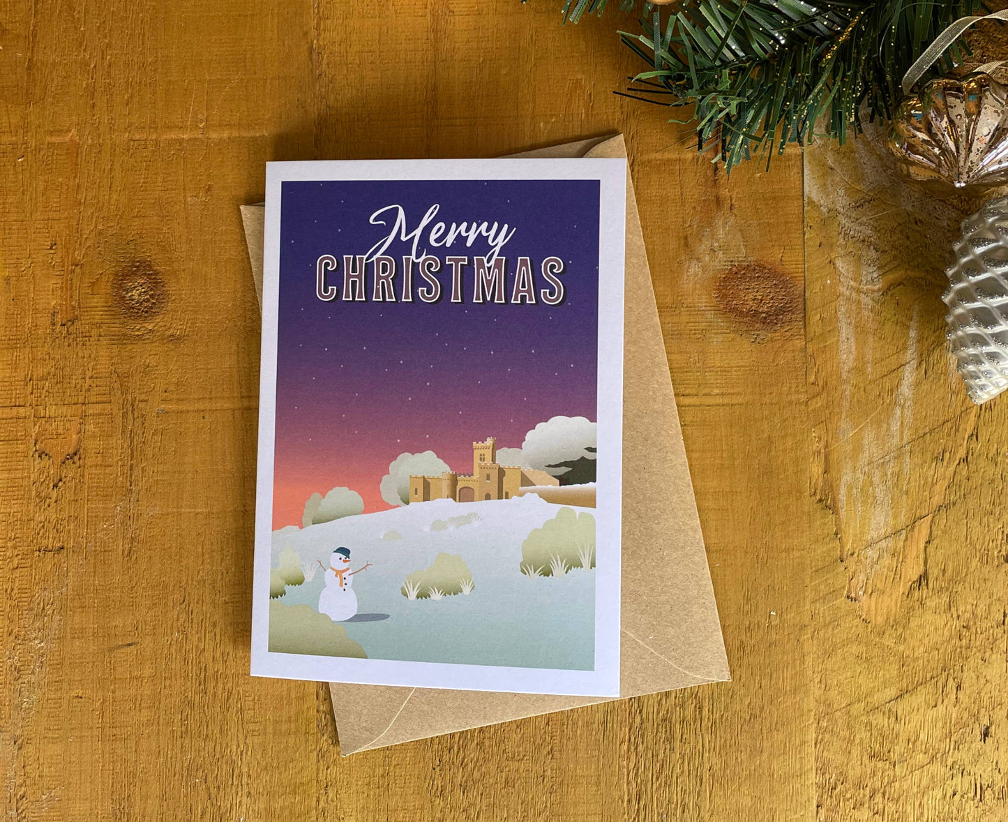 Rodborough Common Christmas Card with envelope