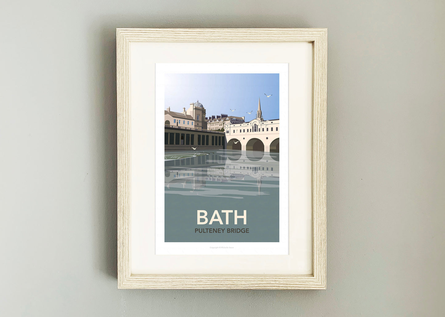 Bath Pulteney Bridge Poster