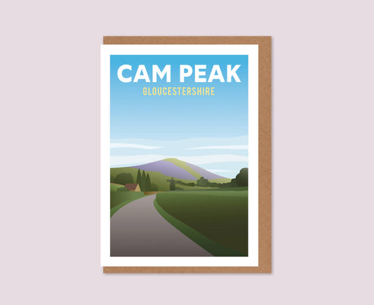 Cam Peak Greeting Card design
