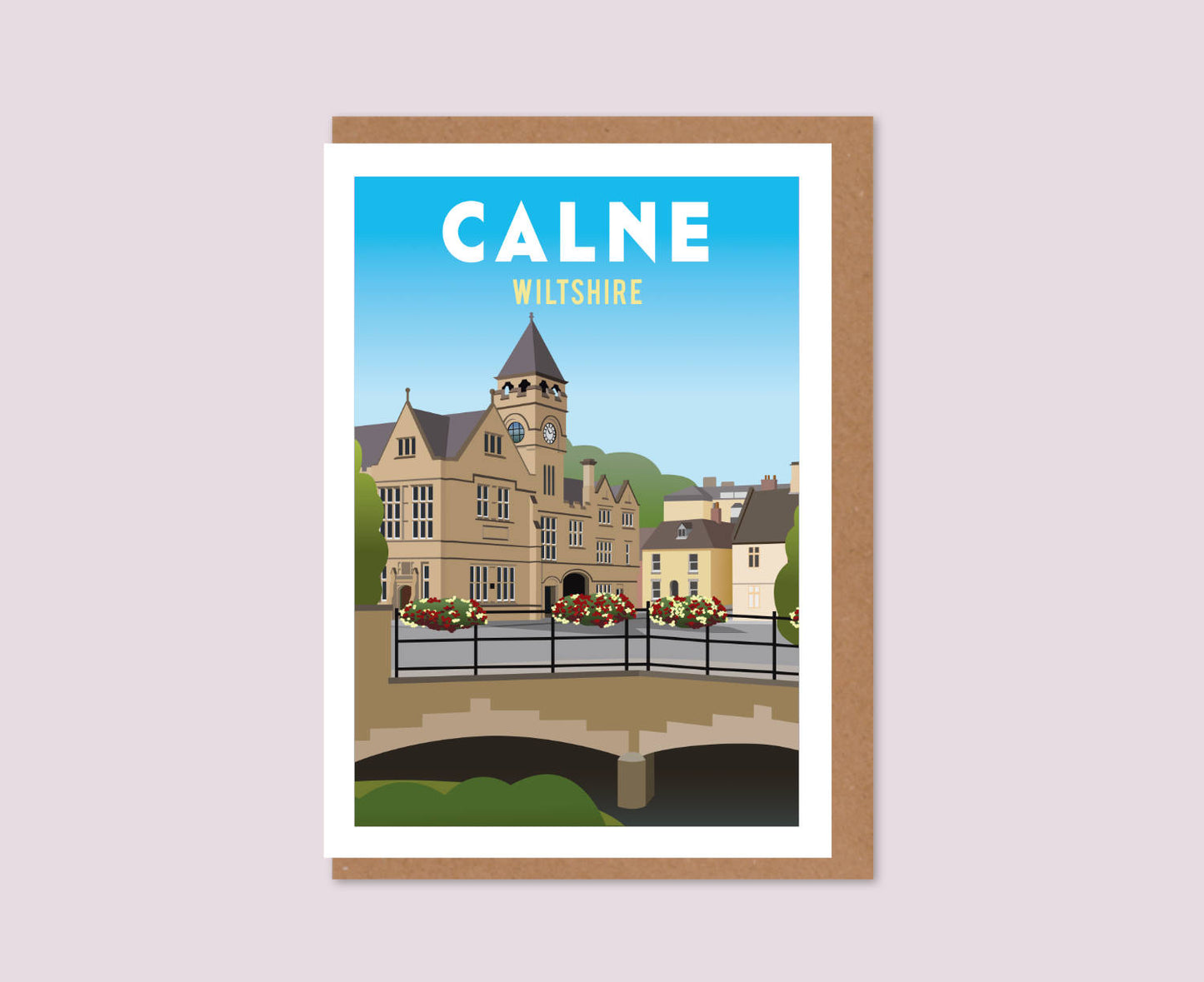 Calne Greeting Card Design