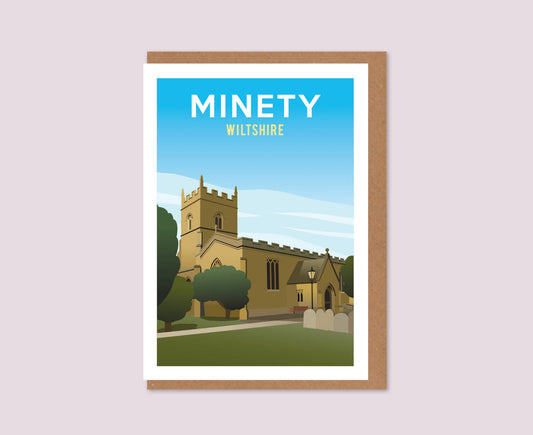 Minety Greeting Card