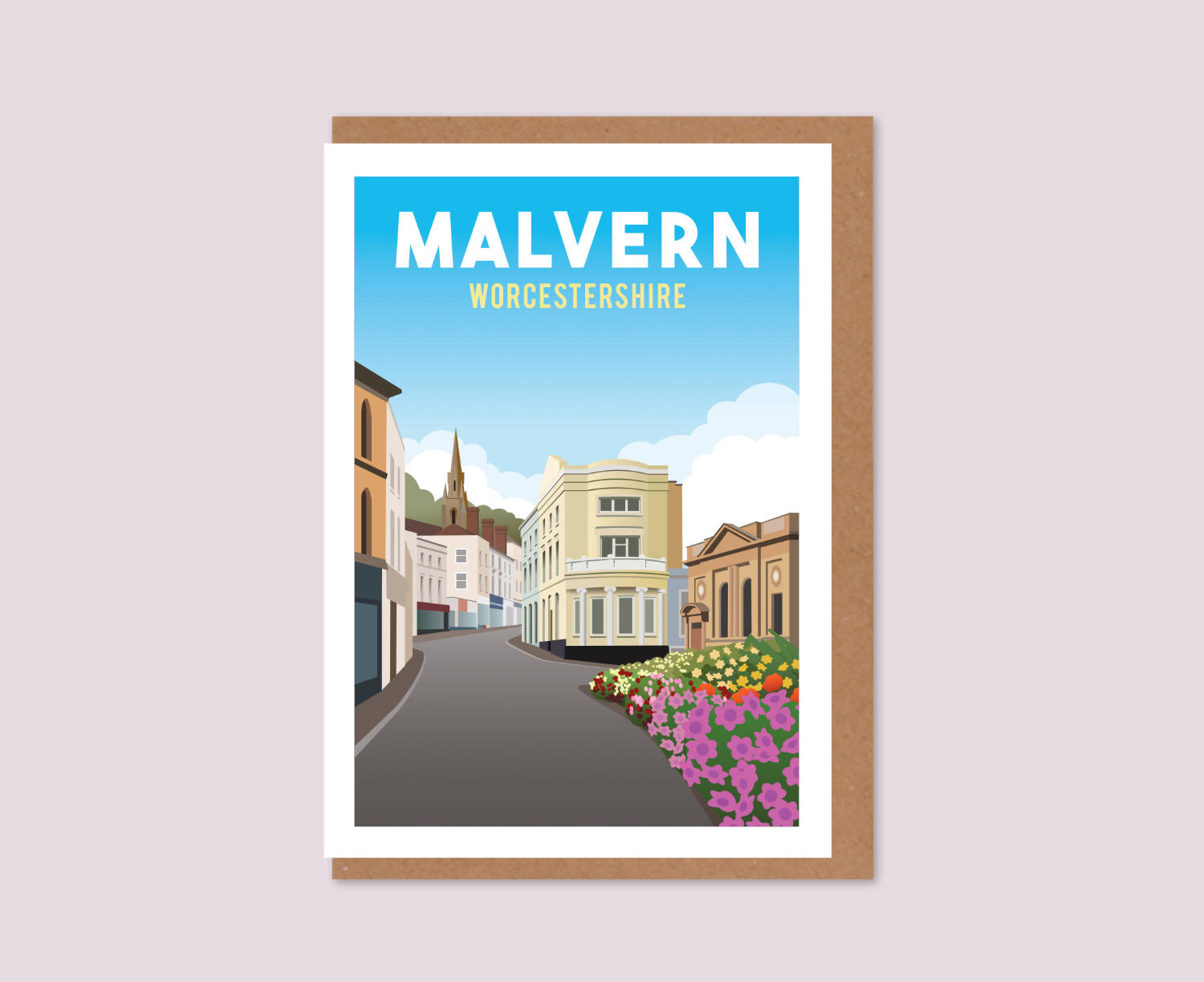 Malvern Greeting Card Design