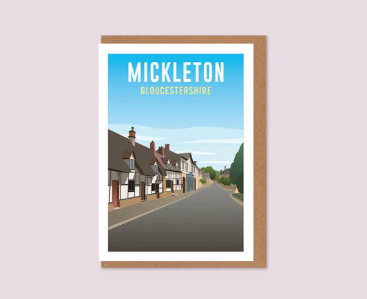 Mickleton greeting card design