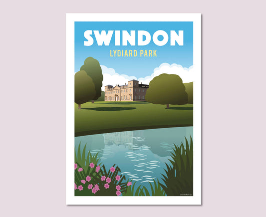 Swindon Lydiard Park Poster
