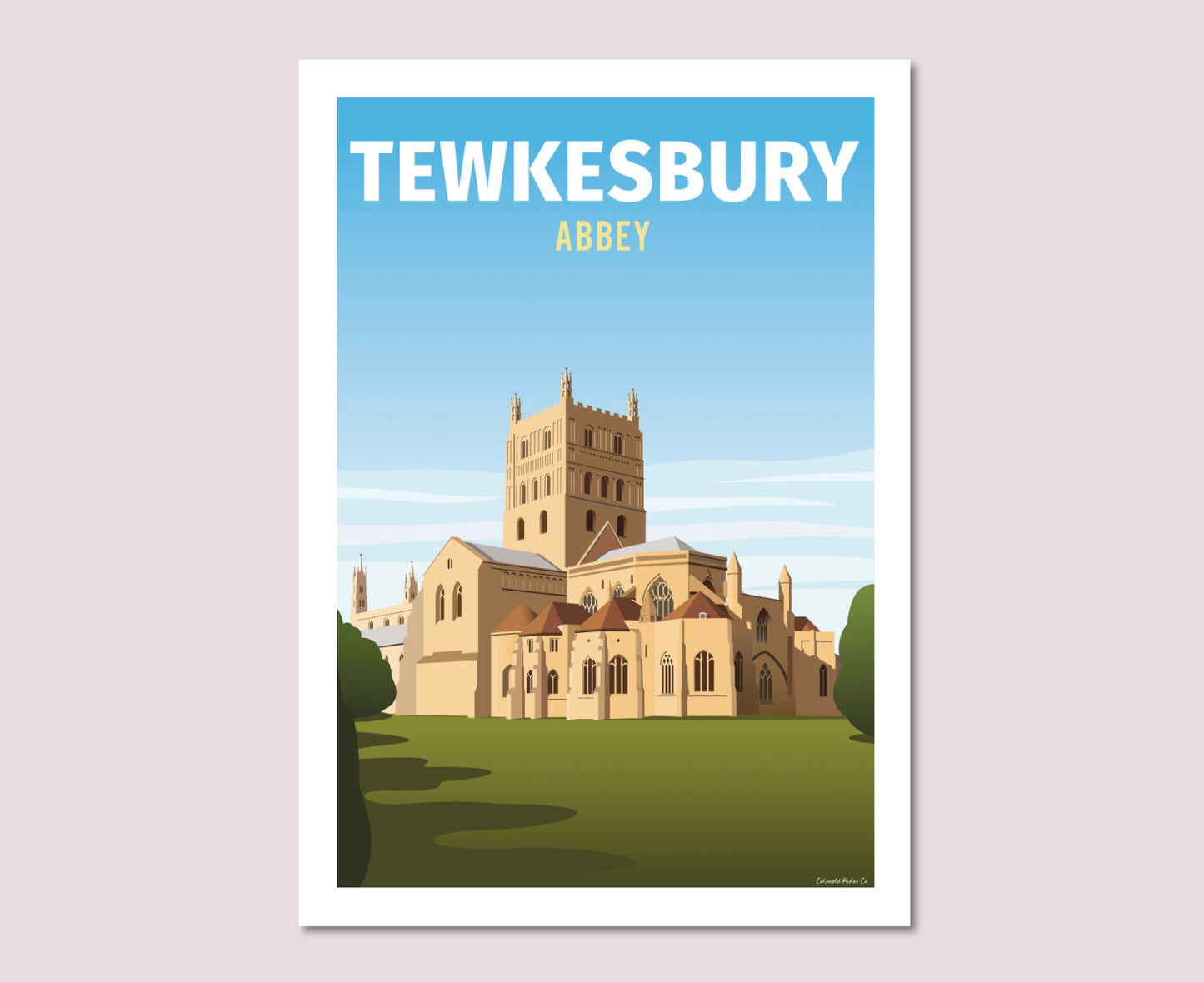 Tewkesbury Abbey Poster