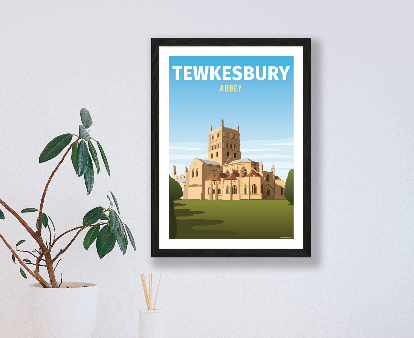 Tewkesbury Abbey Poster