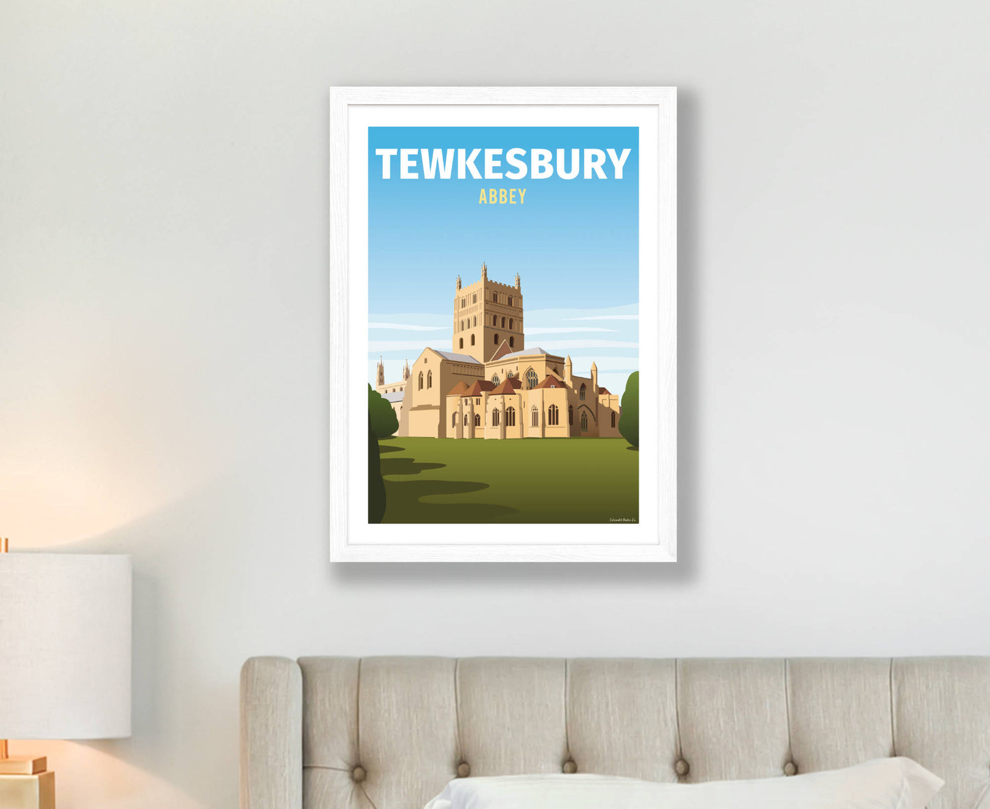Tewkesbury Abbey Poster