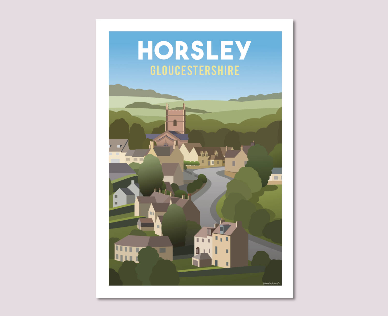 Horsley Poster design