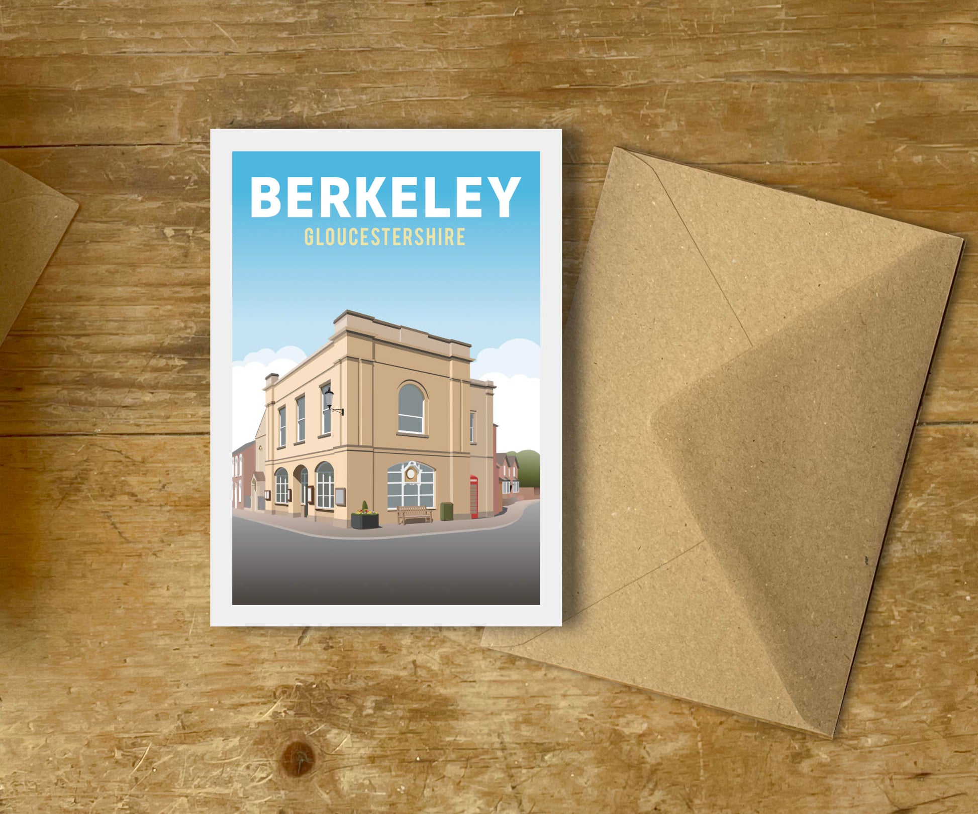 Berkeley Greeting Card with envelope