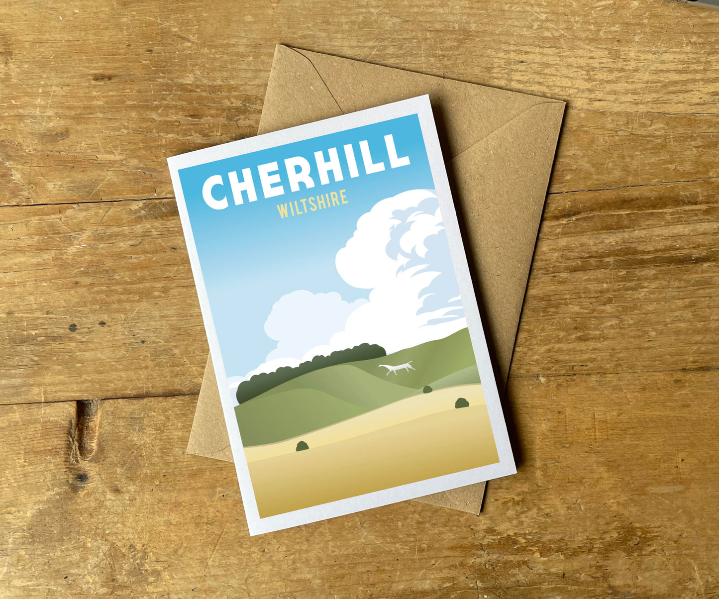 Cherhill Greeting Card with envelope