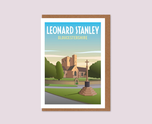 Leonard Stanley Greeting Card design