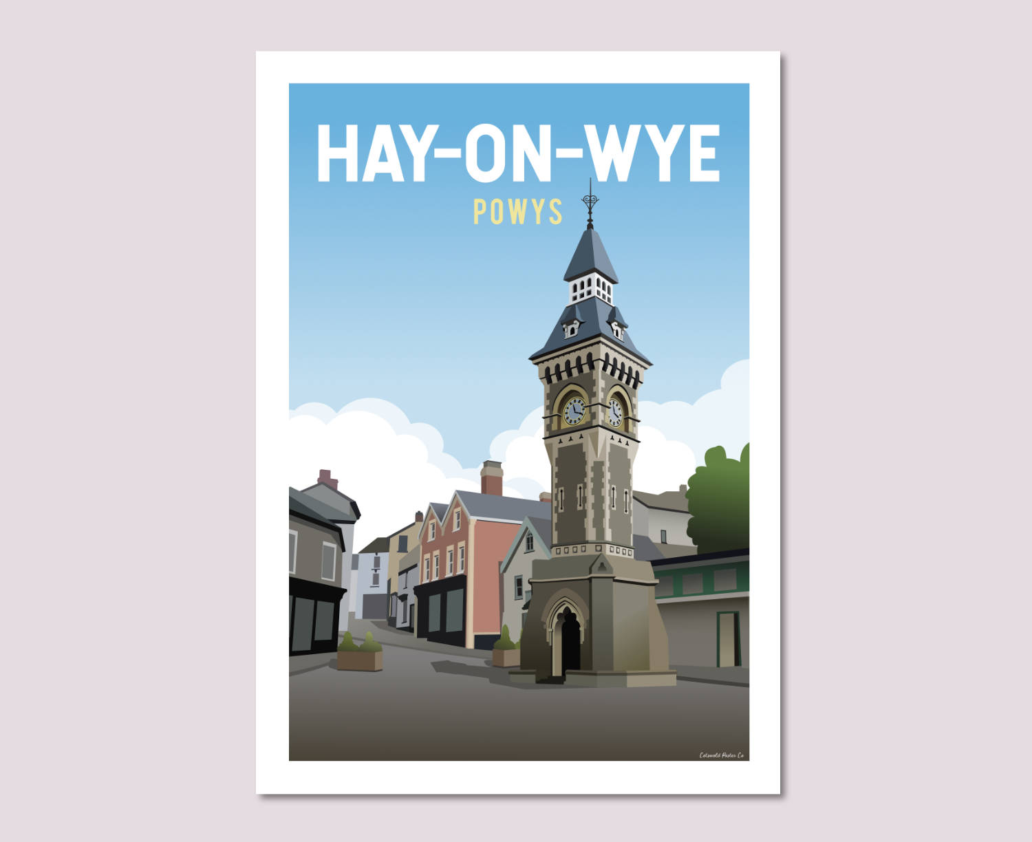 Hay-on-Wye Poster design