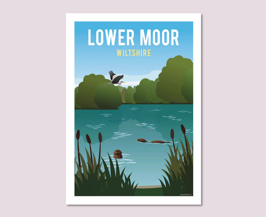 Lower Moor Poster Design