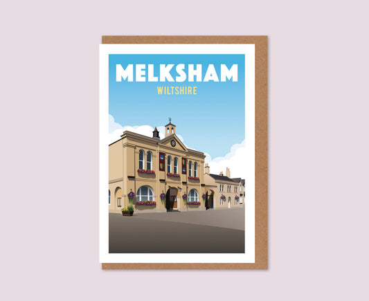 Melksham Greeting Card