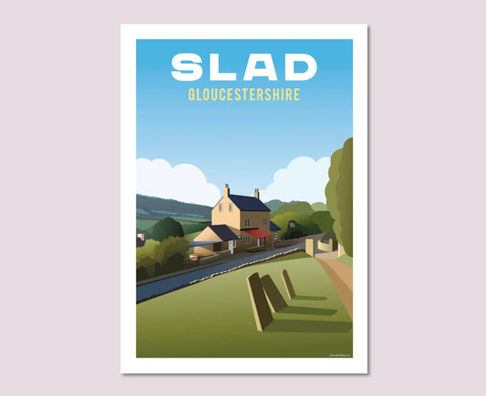 Slad Village Poster