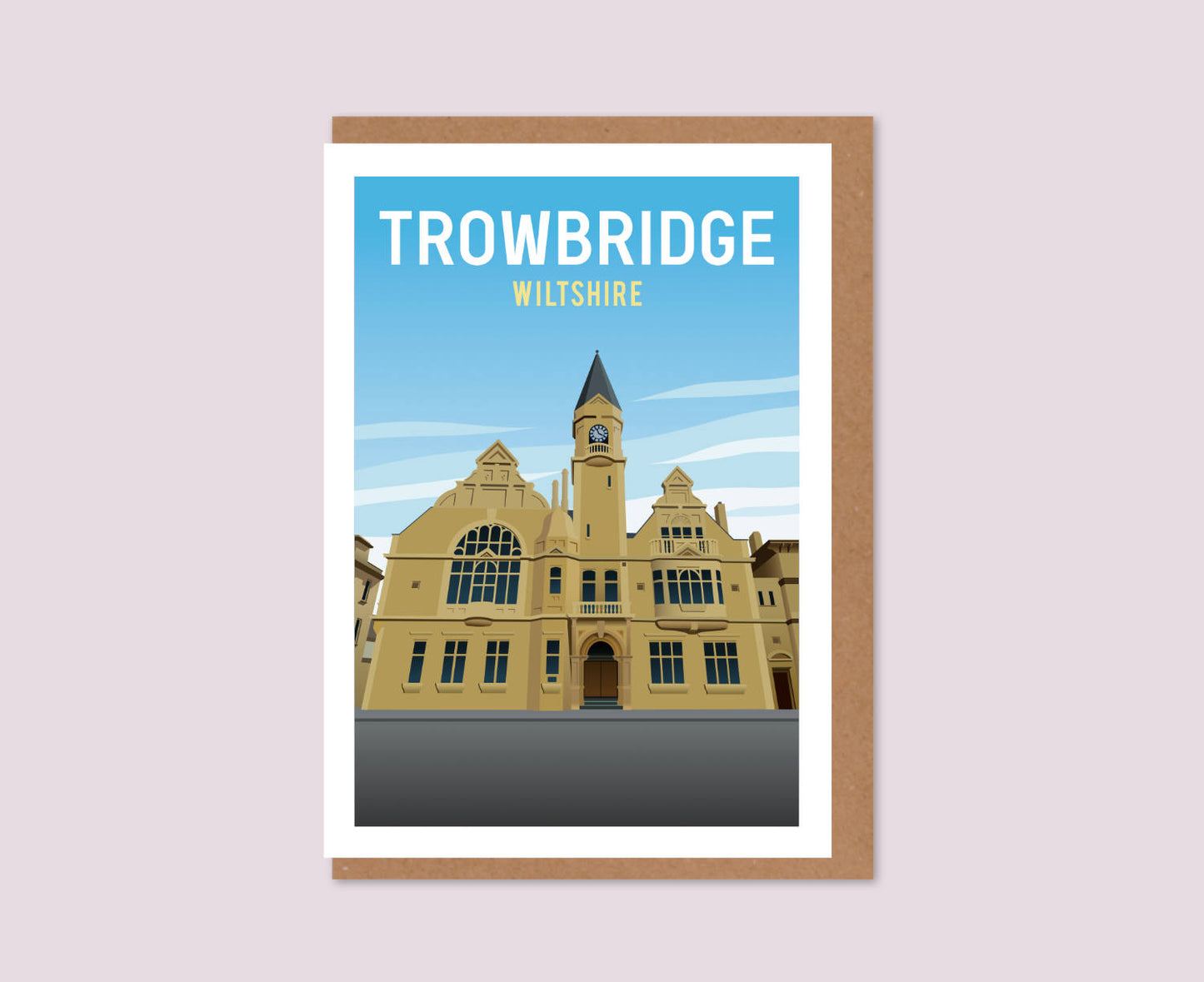 Trowbridge Greeting Card design