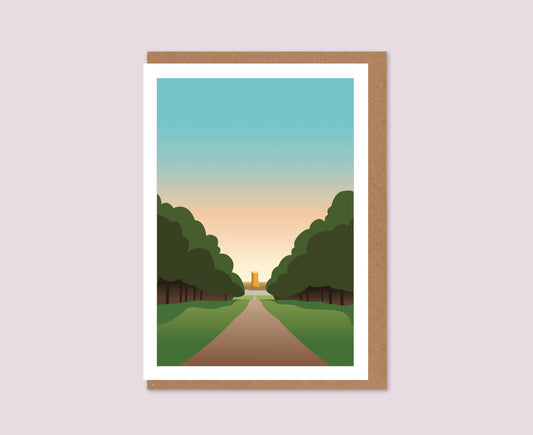 Cirencester Park Text-Free Greeting Card