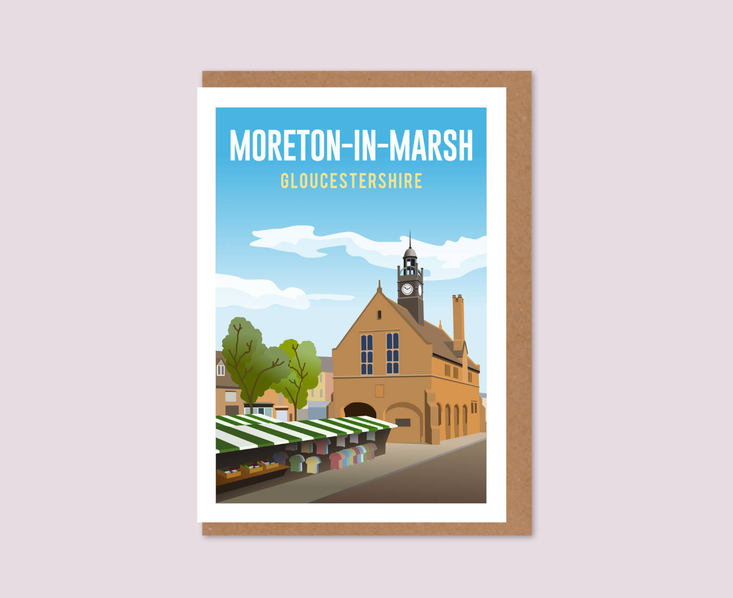 Moreton-in-Marsh Greeting Card