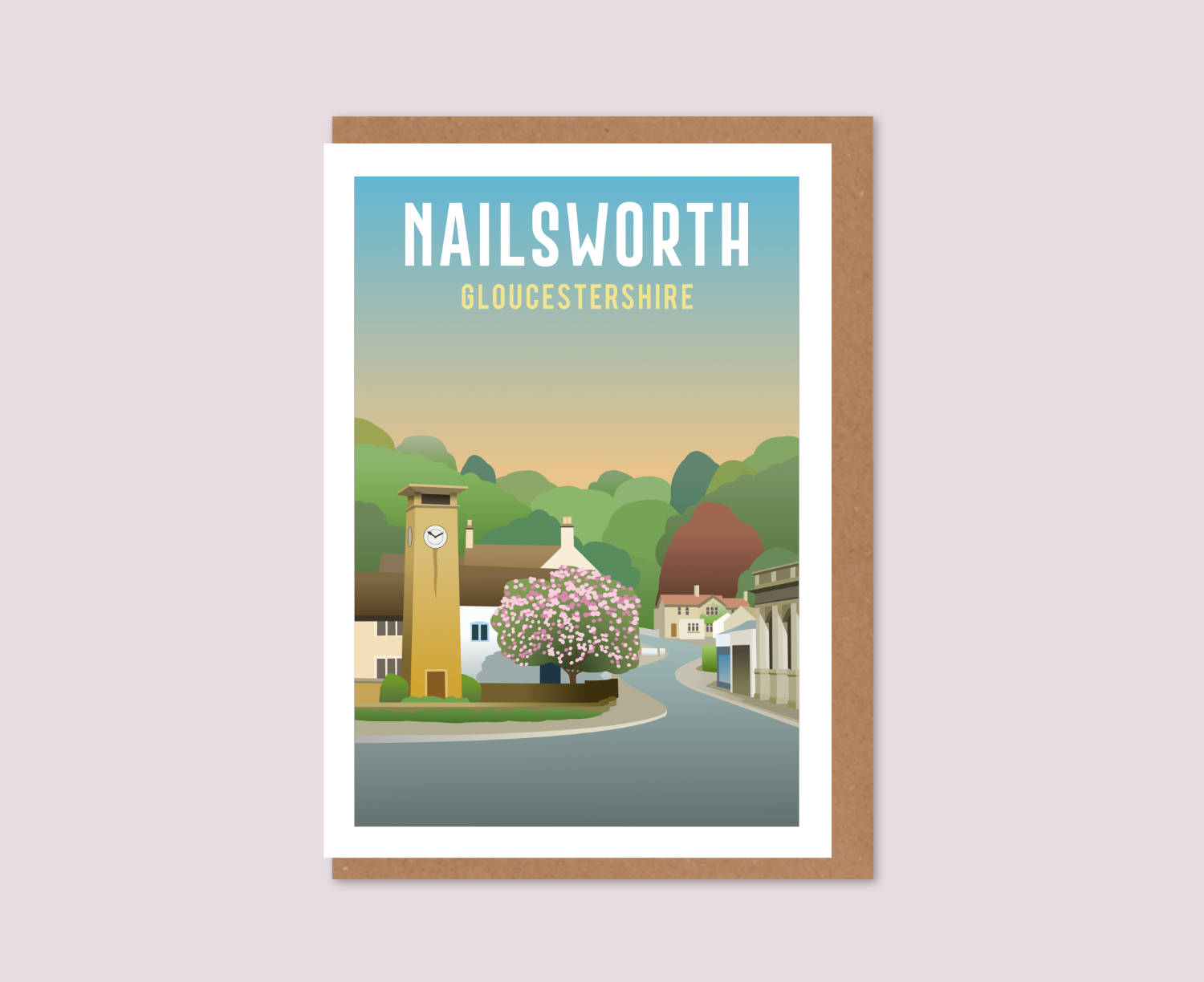 Nailsworth Greeting Card Design