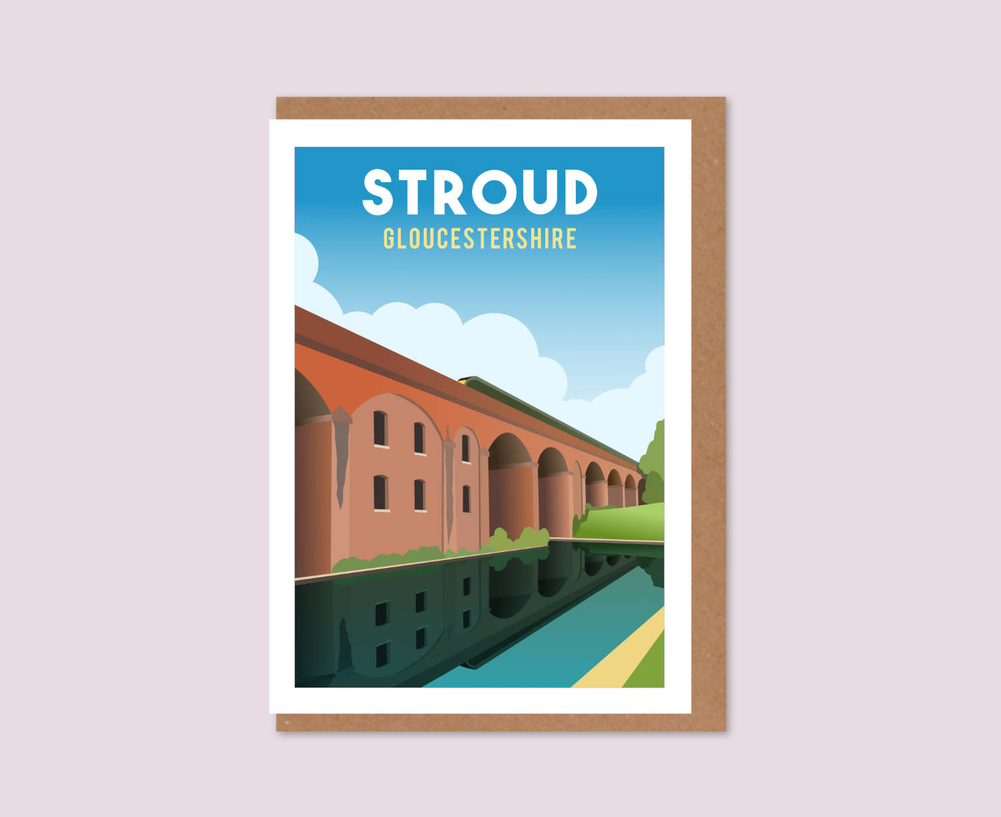 Stroud Greeting Card design
