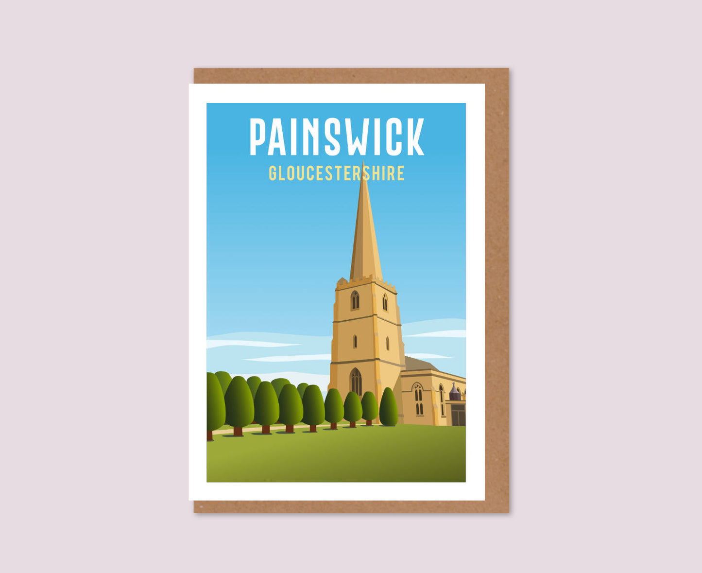 Painswick Church Greeting Card