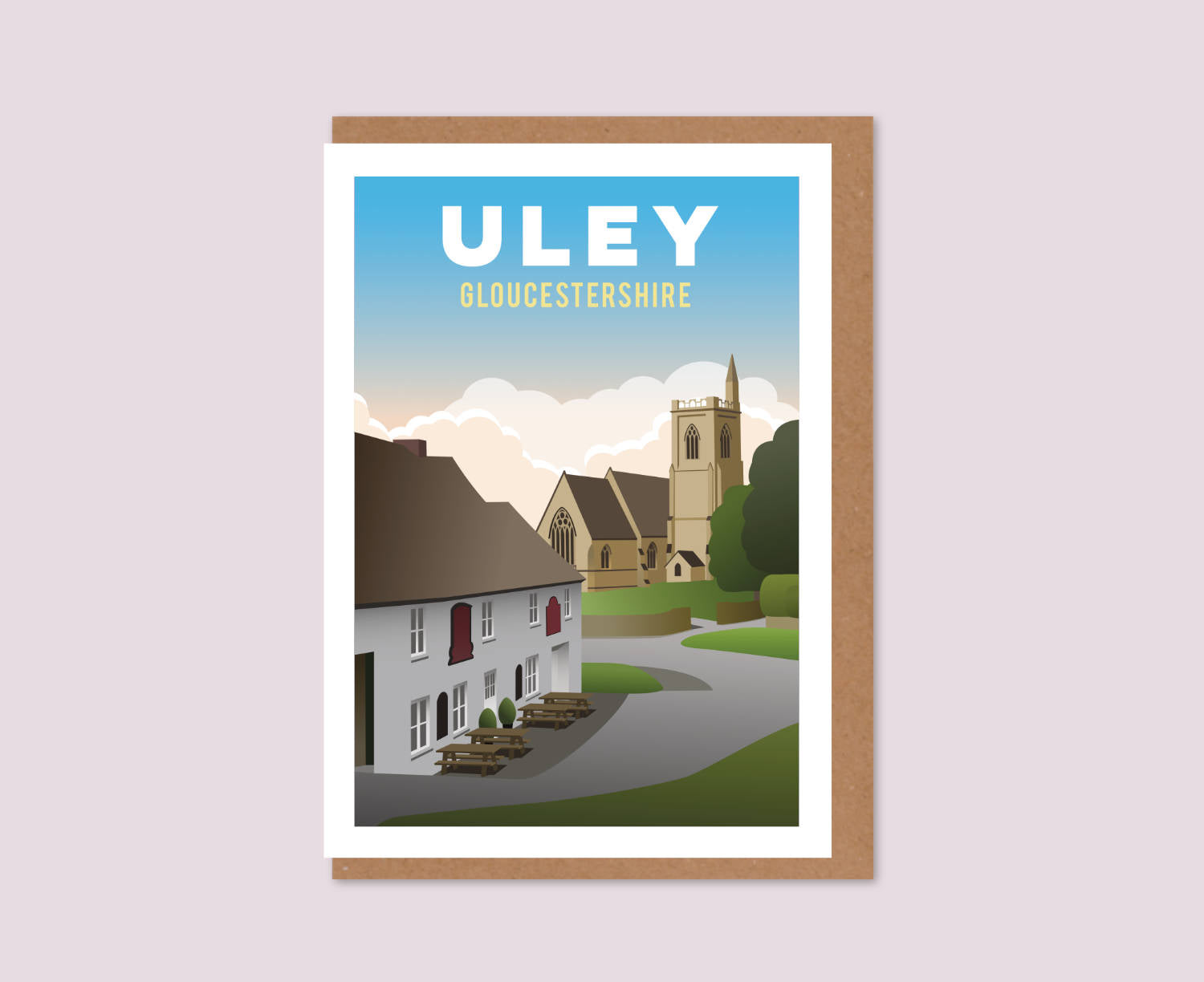 Uley Village Greeting Card