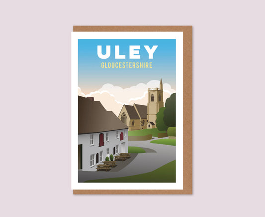 Uley Village Greeting Card
