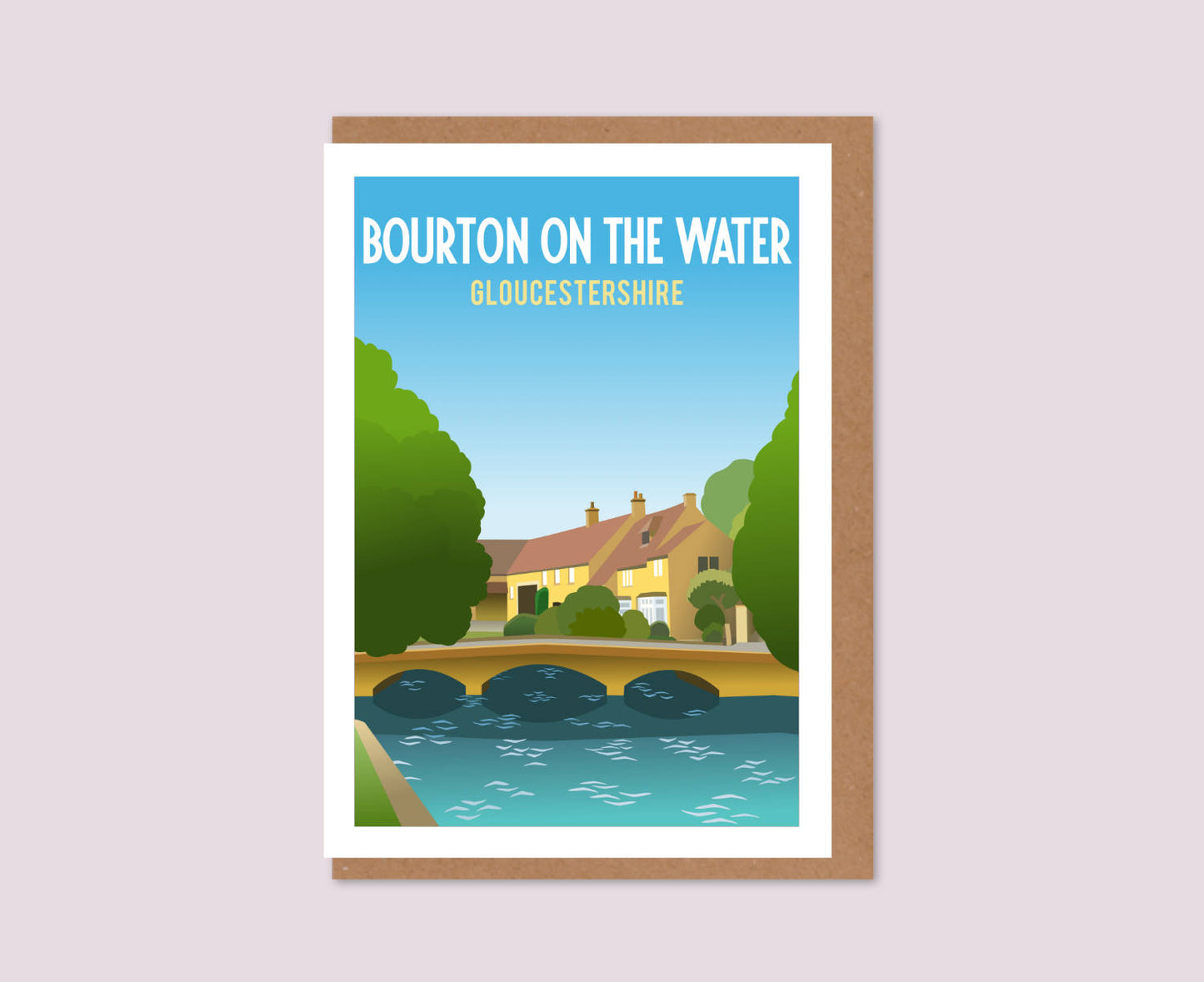 Bourton on the Water Greeting Card
