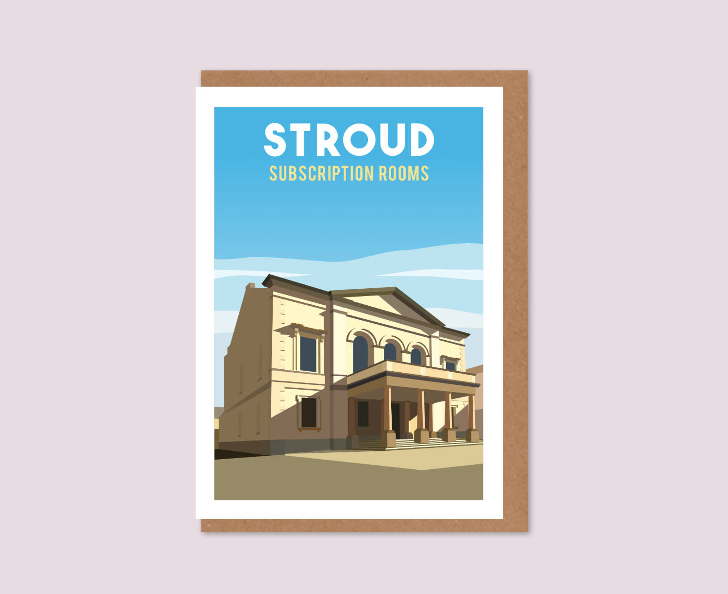 Stroud Subscription Rooms Greeting Card