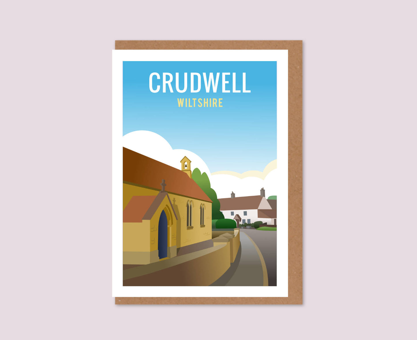 Crudwell Greeting Card Design