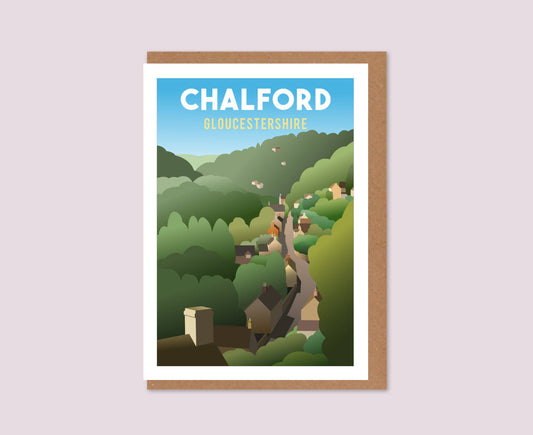 Chalford Greeting Card design