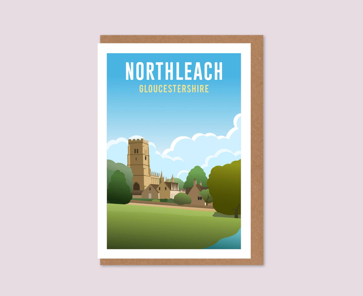 Northleach Greeting Card Design