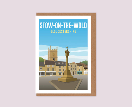 Stow-on-the-Wold Greeting Card