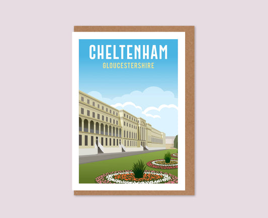 Cheltenham Promenade Greeting Card
